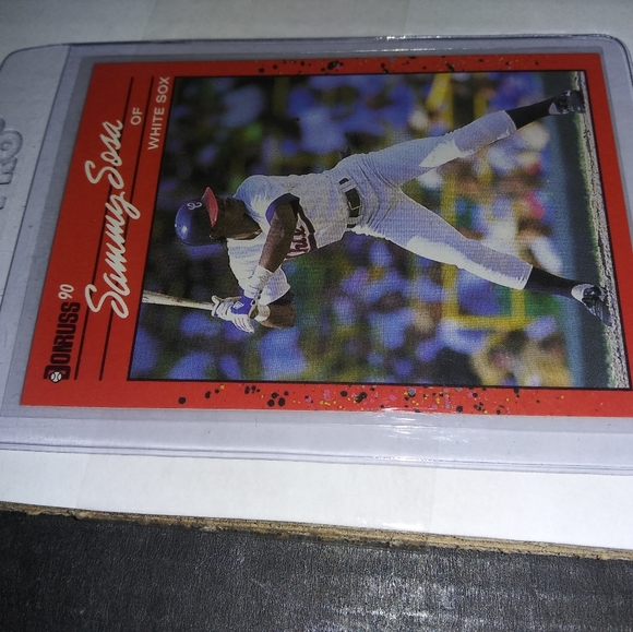 Sammy Sosa Rookie error - Picture 2 of 7